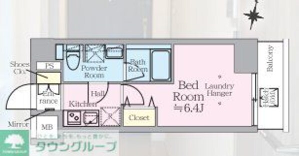 ティモーネグランデ川口の物件間取画像